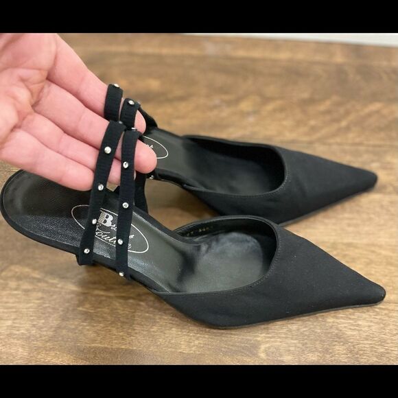 HEELS for women 🖤 BROWNS Couture✨ VINTAGE ✨ size 37 - Picture 5 of 9